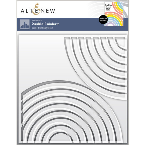 Altenew - Stencil - Double Rainbow 1 Altenew - Stencil - Double Rainbow