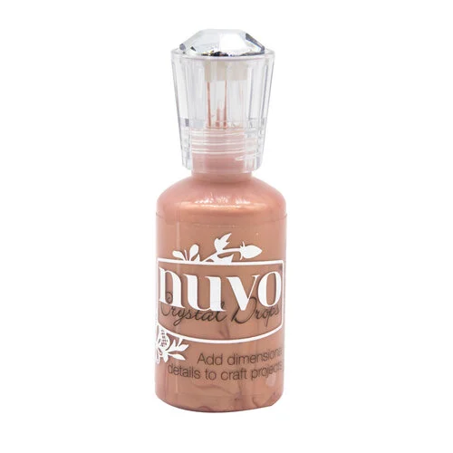 Nuvo - Rustic Rose Collection - Crystal Drops - Heritage Rose 1 Nuvo - Rustic Rose Collection - Crystal Drops - Heritage Rose