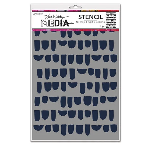 Ranger Ink - Dina Wakley Media - Stencils - Bumps 1 Ranger Ink - Dina Wakley Media - Stencils - Bumps