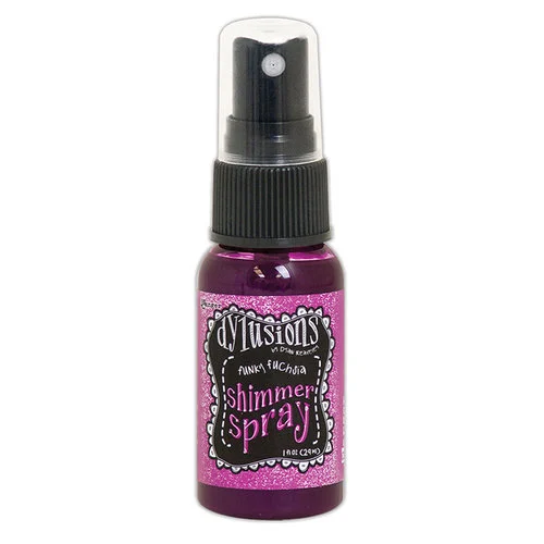 Ranger Ink - Dylusions Shimmer Spray - Funky Fuchsia 1 Ranger Ink - Dylusions Shimmer Spray - Funky Fuchsia