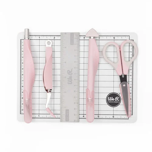 We R Makers - Hand Tools - Mini Tool Kit - Pink 1 We R Makers - Hand Tools - Mini Tool Kit - Pink