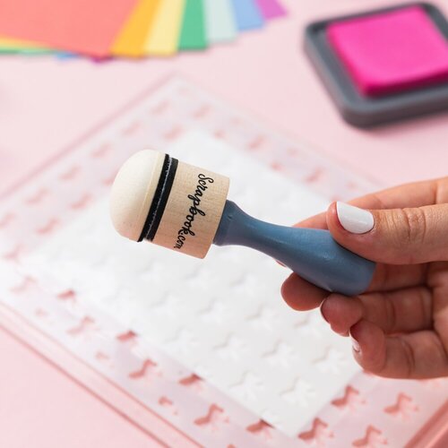 Scrapbook.com - (2) Ink Blending Tools  and (6) 10-Pack of Refill Domed Applicators