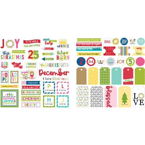 Bella Blvd - Let Us Adore Him Collection - Ephemera - Words