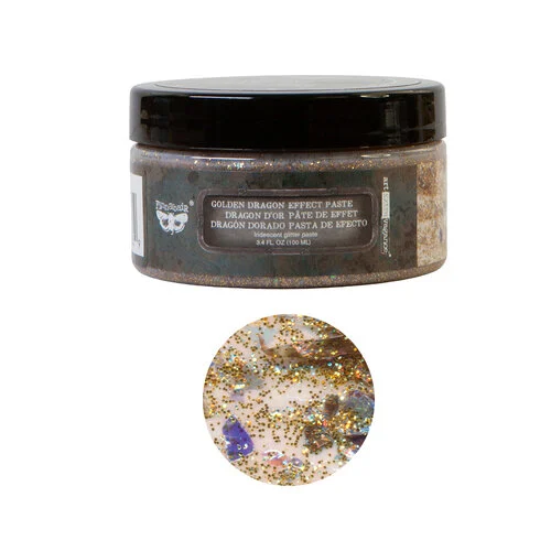 Prima - Finnabair Collection - Art Extravagance - Golden Dragon Effect Paste