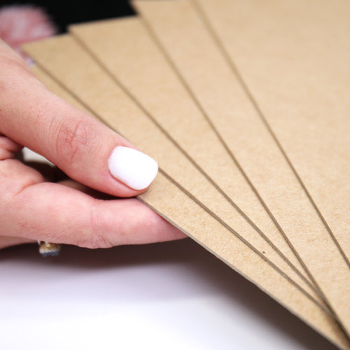 Scrapbook.com - 8.5 x 11 Chipboard - 1X Heavy - 52pt - Natural - 2 Sheets 3 Scrapbook.com - 8.5 x 11 Chipboard - 1X Heavy - 52pt - Natural - 2 Sheets