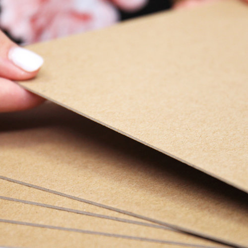 Scrapbook.com - 8.5 x 11 Chipboard - 1X Heavy - 52pt - Natural - 2 Sheets 4 Scrapbook.com - 8.5 x 11 Chipboard - 1X Heavy - 52pt - Natural - 2 Sheets