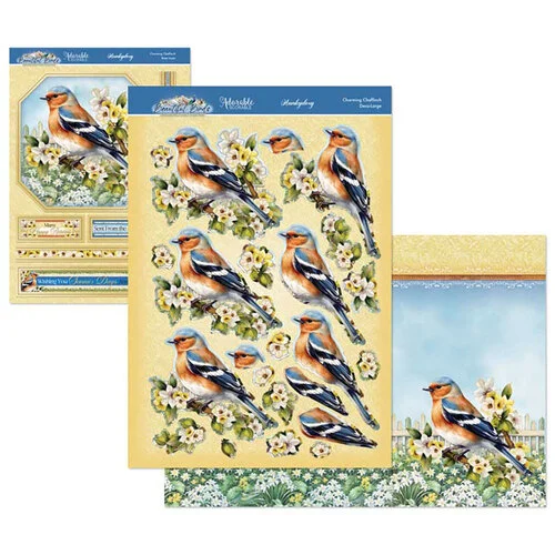Hunkydory - Beautiful Birds Collection - Deco-Large Set - Charming Chaffinch
