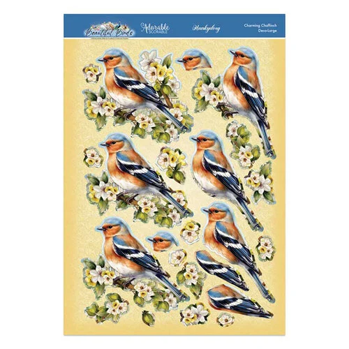 Hunkydory - Beautiful Birds Collection - Deco-Large Set - Charming Chaffinch