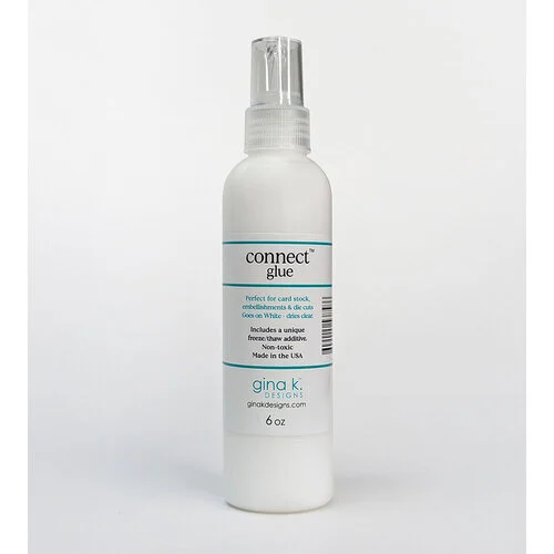 Gina K Designs - Adhesive - Connect Glue - Jumbo Bottle 6 Oz