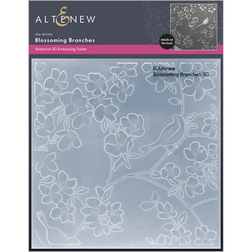 Altenew - Embossing Folder - 3D - Blossoming Branches 1 Altenew - Embossing Folder - 3D - Blossoming Branches