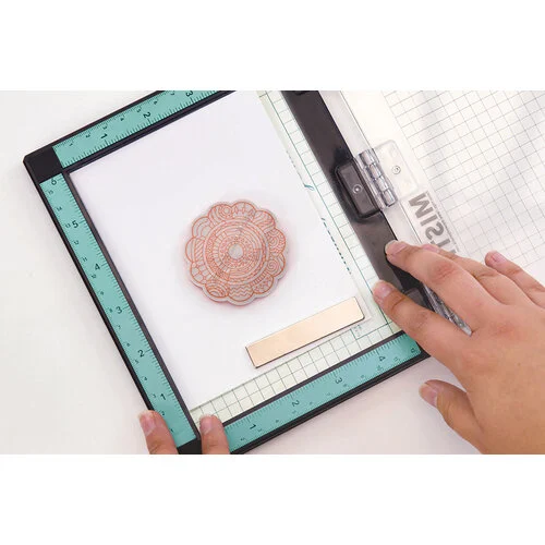 My Sweet Petunia - Mini MISTI - Most Incredible Stamp Tool Invented - Teal
