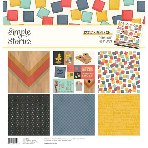 Simple Stories - Cornhole Collection - 12 x 12 Collection Kit