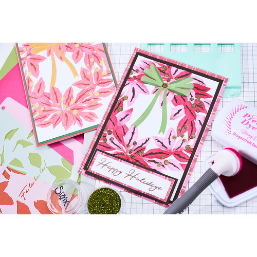 Sizzix - Stacey Park - Stencils - A Wreath in Time 8 Sizzix - Stacey Park - Stencils - A Wreath in Time