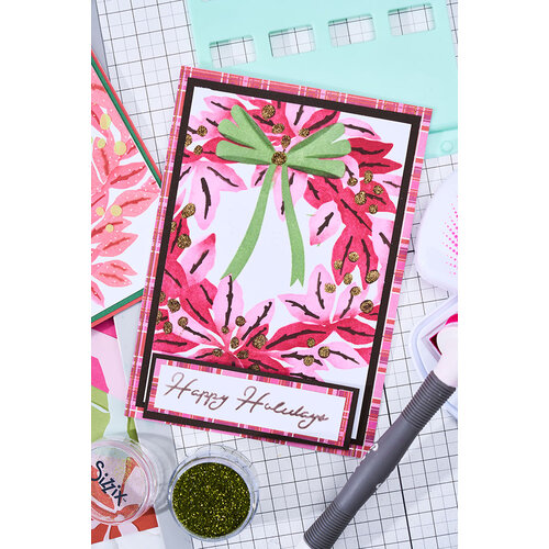 Sizzix - Stacey Park - Stencils - A Wreath in Time 9 Sizzix - Stacey Park - Stencils - A Wreath in Time