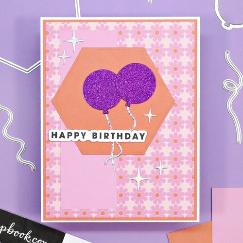 Scrapbook.com - Hooray - Patterned Cardstock Paper Pad - Double Sided - A2 - 4.25 x 5.5 - 40 Sheets 11 Scrapbook.com - Hooray - Patterned Cardstock Paper Pad - Double Sided - A2 - 4.25 x 5.5 - 40 Sheets