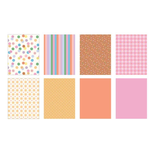Scrapbook.com - Hooray - Patterned Cardstock Paper Pad - Double Sided - A2 - 4.25 x 5.5 - 40 Sheets 2 Scrapbook.com - Hooray - Patterned Cardstock Paper Pad - Double Sided - A2 - 4.25 x 5.5 - 40 Sheets