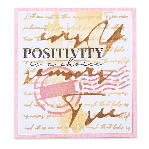 Sizzix - Layered Stencils - Scroll Text - 4 Pack 2 Sizzix - Layered Stencils - Scroll Text - 4 Pack