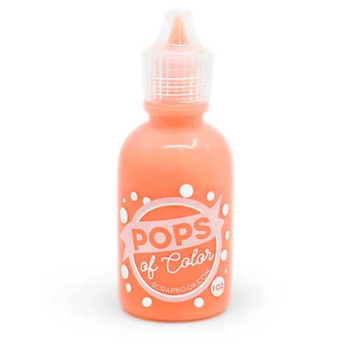 Scrapbook.com - Pops of Color - Gloss - Summer Peach - 1oz 1 Scrapbook.com - Pops of Color - Gloss - Summer Peach - 1oz