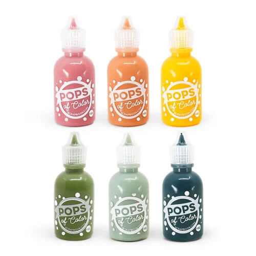 Scrapbook.com - Pops of Color - Boho Bundle - 1oz - 6 pack 1 Scrapbook.com - Pops of Color - Boho Bundle - 1oz - 6 pack