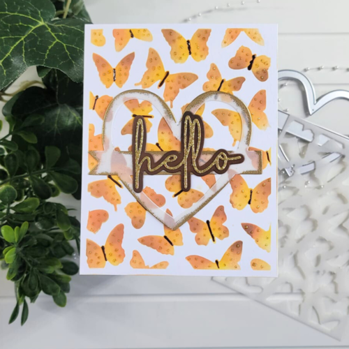 Scrapbook.com - Decorative Die Set - Hello Bloom
