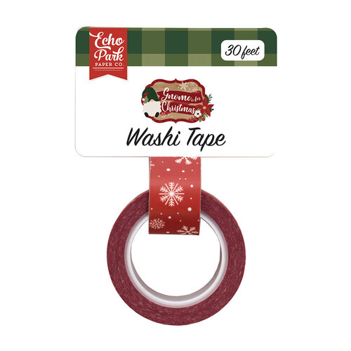 Echo Park - Gnome For Christmas Collection - Washi Tape - Snowfall 1 Echo Park - Gnome For Christmas Collection - Washi Tape - Snowfall