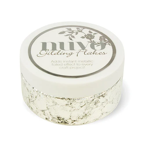 Nuvo - Gilding Flakes - Silver Bullion 1 Nuvo - Gilding Flakes - Silver Bullion