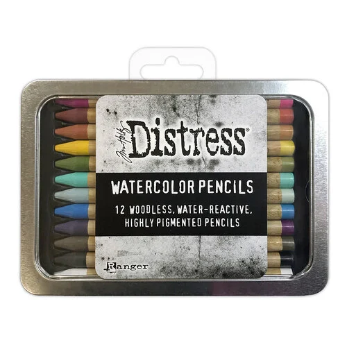 Ranger Ink - Tim Holtz - Distress Watercolor Pencils - Set 01