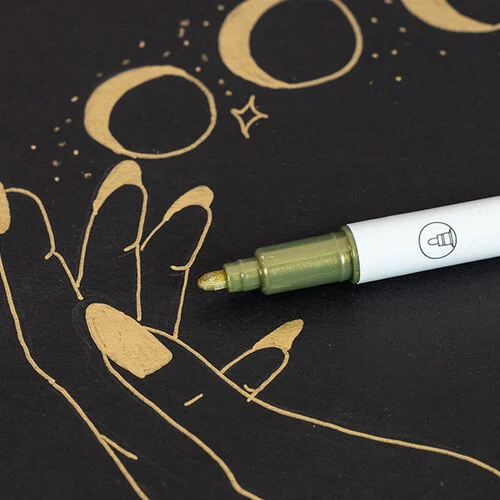 Colorista - Metallic Markers - Essential Metallics - 8 Piece Set 4 Colorista - Metallic Markers - Essential Metallics - 8 Piece Set