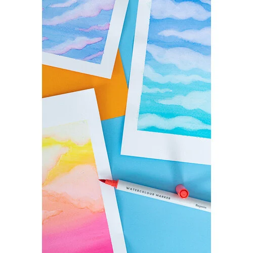 Colorista - Watercolour Markers - Botanic Accents - 8 Piece Set