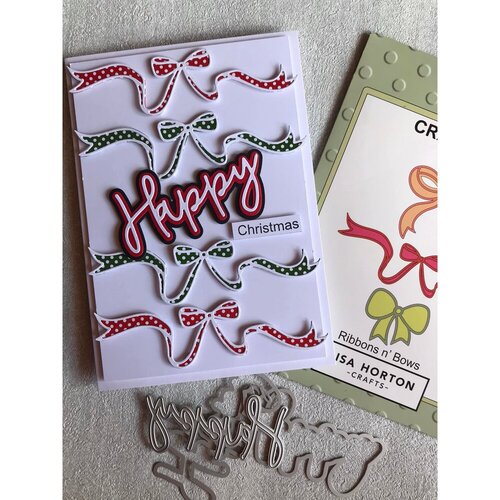Lisa Horton Crafts - Dies - Ribbons and Bows