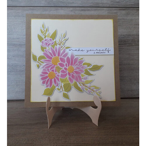 Lisa Horton Crafts - 3D Embossing Folder with Coordinating Dies - Daisy Corner