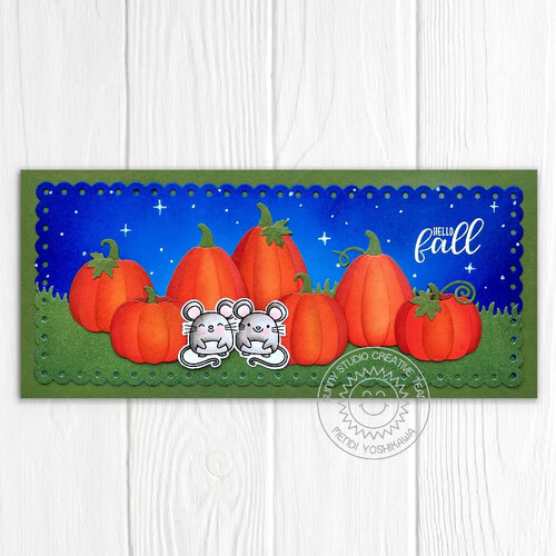 Sunny Studio Stamps - Halloween - Sunny Snippets - Craft Dies - Pumpkin Patch