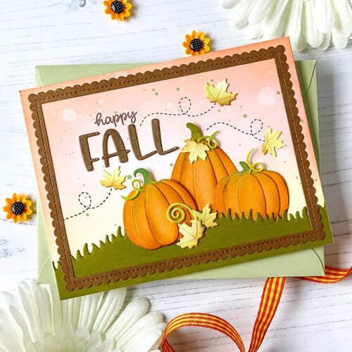 Sunny Studio Stamps - Halloween - Sunny Snippets - Craft Dies - Pumpkin Patch