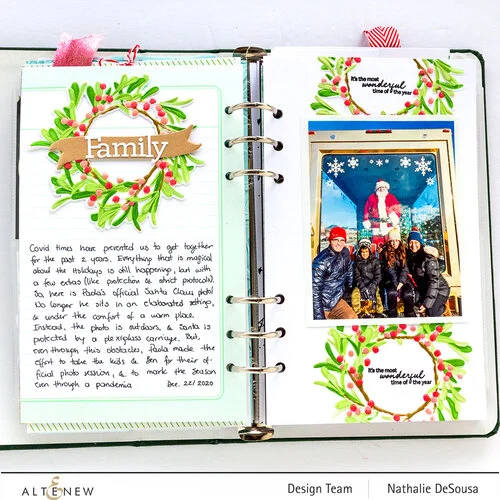 Altenew - Embossing Folder - 3D - Mistletoe Wreath 3 Altenew - Embossing Folder - 3D - Mistletoe Wreath