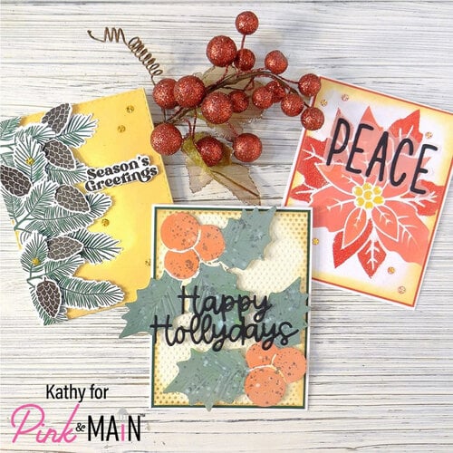 Pink and Main - Embossing Powder - Cranberries 3 Pink and Main - Embossing Powder - Cranberries