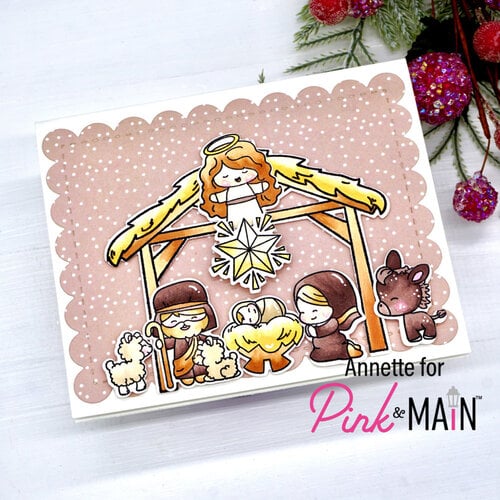 Pink and Main - Christmas - Dies - Nativity