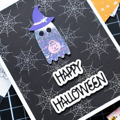 Scrapbook.com - Decorative Die Set - Build and Layer - Ghost