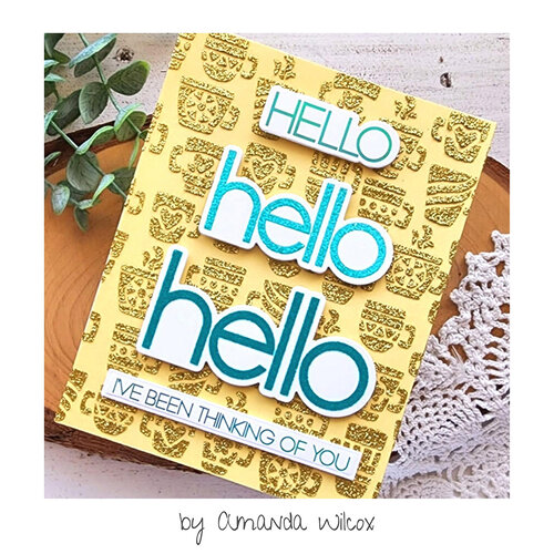 Therm O Web - iCraft - Deco Foil - Adhesives Transfer Sheets - Oh Hello 2 Therm O Web - iCraft - Deco Foil - Adhesives Transfer Sheets - Oh Hello