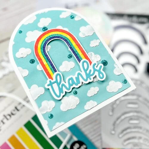 Scrapbook.com - Decorative Die Set - Nested A2 Arches