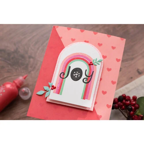 Scrapbook.com - Decorative Die Set - Nested A2 Arches