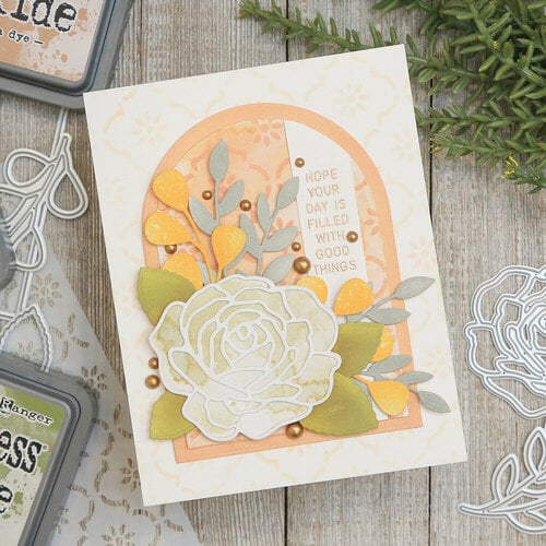 Scrapbook.com - Decorative Die Set - Nested A2 Arches