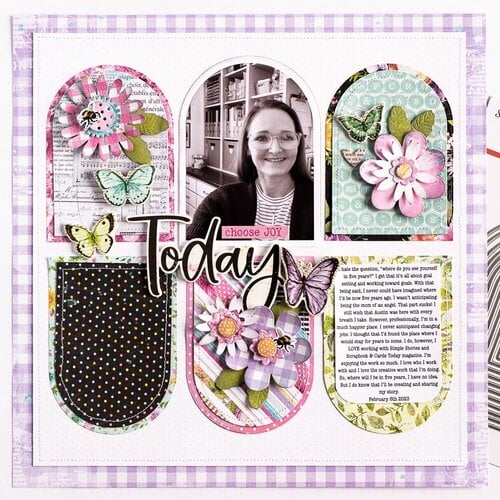 Scrapbook.com - Decorative Die Set - Nested A2 Arches
