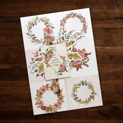 Paper Rose - Die Cuts - Autumn Bouquet