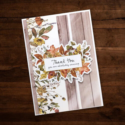 Paper Rose - Die Cuts - Autumn Bouquet