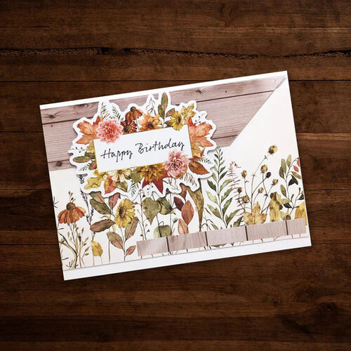 Paper Rose - Die Cuts - Autumn Bouquet