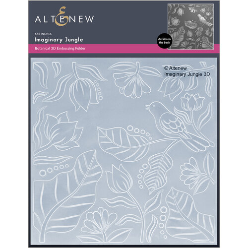 Altenew - Embossing Folder - 3D - Imaginary Jungle 1 Altenew - Embossing Folder - 3D - Imaginary Jungle