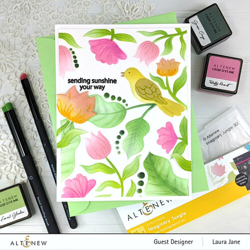 Altenew - Embossing Folder - 3D - Imaginary Jungle 3 Altenew - Embossing Folder - 3D - Imaginary Jungle
