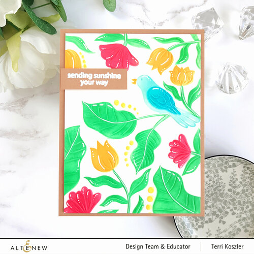 Altenew - Embossing Folder - 3D - Imaginary Jungle 4 Altenew - Embossing Folder - 3D - Imaginary Jungle