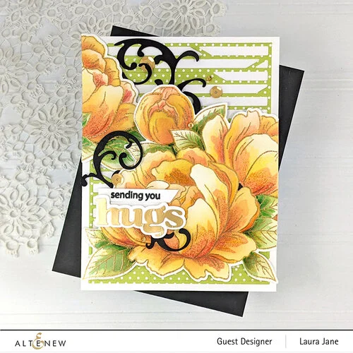 Altenew - Dies - Gracious Peonies 3 Altenew - Dies - Gracious Peonies