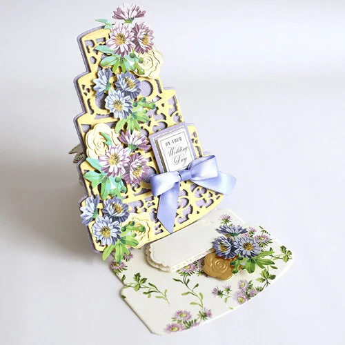 Anna Griffin - Dies - Cake Easel Card 2 Anna Griffin - Dies - Cake Easel Card
